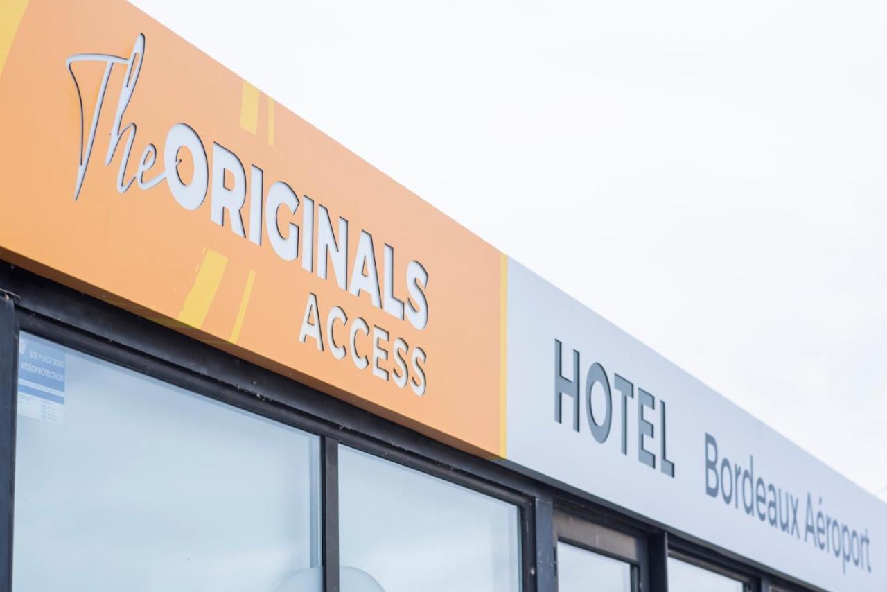 Mérignac The Originals Access Hotel Bordeaux Aeroport מראה חיצוני תמונה